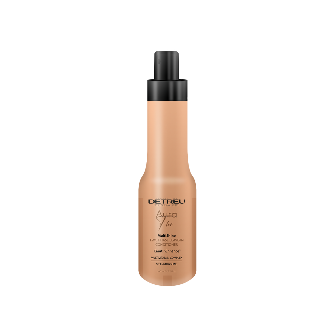 Detreu Aura Flow – Two Phase Leave-In Conditioner –  Multi Shine 80 ml